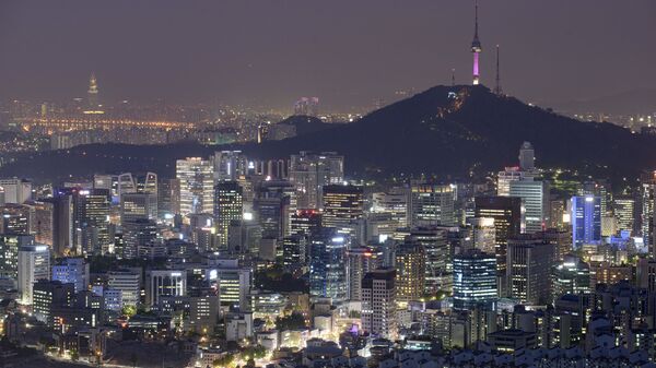 Cảnh nhìn vào thành phố Seoul Hàn Quốc - Sputnik Việt Nam