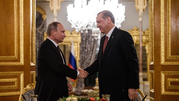 Vladimir Putin và Recep Tayyip Erdogan - Sputnik Việt Nam