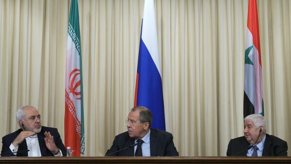 Hội đàm các bộ trưởng Ngoại giao Iran, Syria và Nga - Sputnik Việt Nam