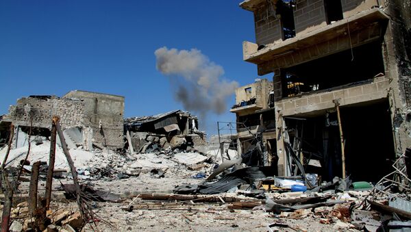 Разрушенные здания на юге Алеппо в Сирии - Sputnik Việt Nam