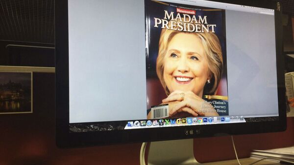 Tạp chí Newsweek gọi bà Clinton là Tổng thống Mỹ - Sputnik Việt Nam