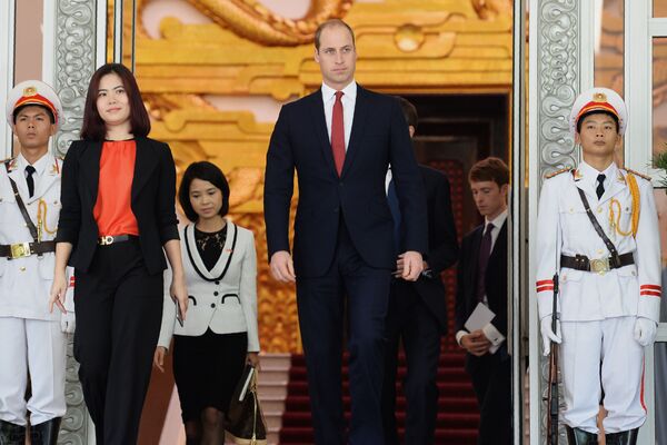 Hoàng tử William trong chuyến thăm chính thức Việt Nam - Sputnik Việt Nam
