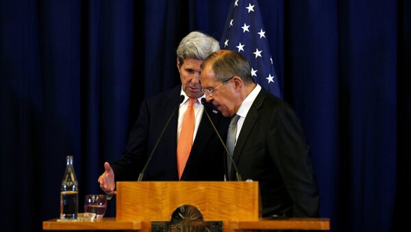 John Kerry và Sergey Lavrov - Sputnik Việt Nam