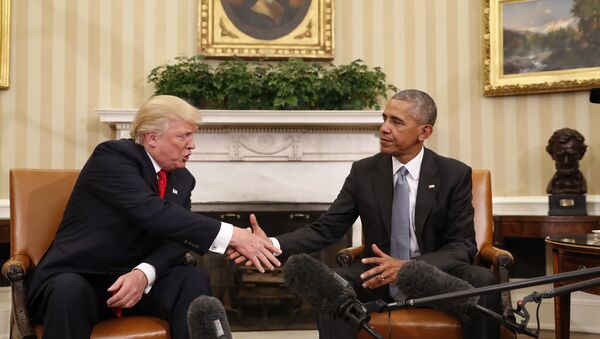 Tổng thống Obama ủng hộ người vừa đắc cử Trump - Sputnik Việt Nam