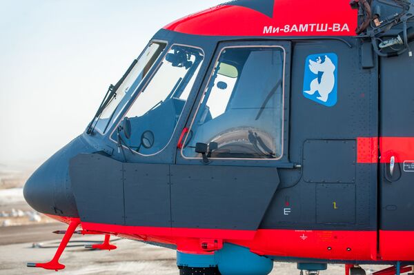 Trực thăng quân sự dành cho Bắc Cực (Mi-8 AMTSh-VA) - Sputnik Việt Nam
