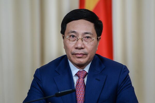 Phó thủ tướng Phạm Bình Minh Phó thủ tướng Phạm Bình Minh - Sputnik Việt Nam