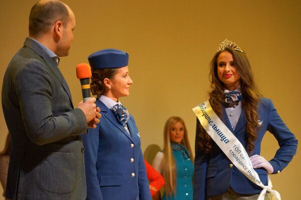 Cuộc thi Top nữ tiếp viên hàng không  xinh đẹp nhất nước Nga - Sputnik Việt Nam