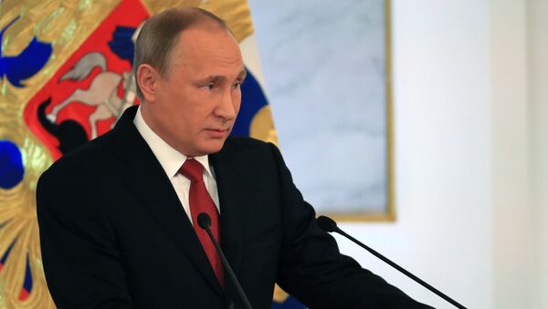 Thông điệp 2016 của Tổng thống Putin gửi Quốc hội Liên bang Nga - Sputnik Việt Nam