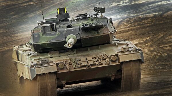 Xe tăng Leopard-2 của Đức. - Sputnik Việt Nam