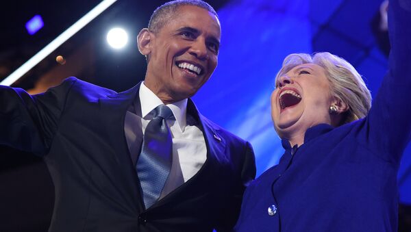 Barack Obama, Hillary Clinton - Sputnik Việt Nam