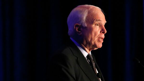 Chủ tịch Ủy ban Thượng viện Mỹ về quân đội, ông John McCain - Sputnik Việt Nam