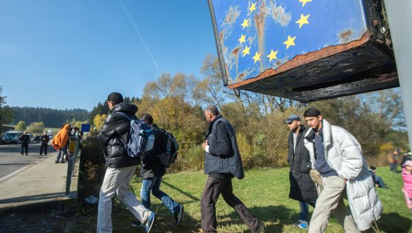 khủng hoảng người di cư tại EU - Sputnik Việt Nam