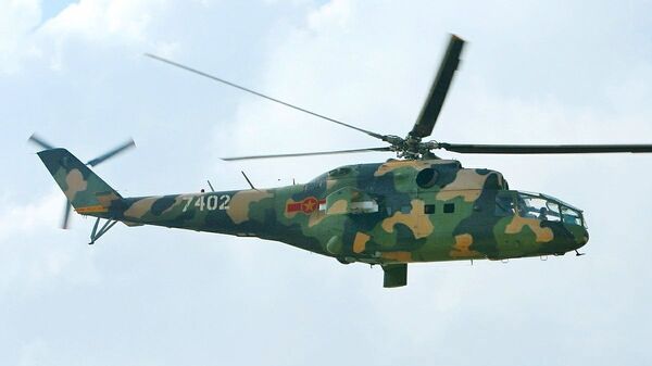 Máy bay trực thăng MI-24A của Không quân Việt Nam - Sputnik Việt Nam