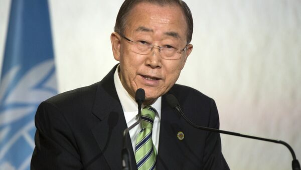 ông Ban Ki-moon  - Sputnik Việt Nam