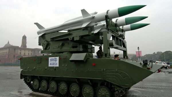 Индийский зенитный ракетный комплекс «Акаш» - Sputnik Việt Nam