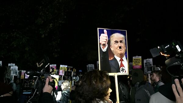 lễ biểu tình chống Trump - Sputnik Việt Nam