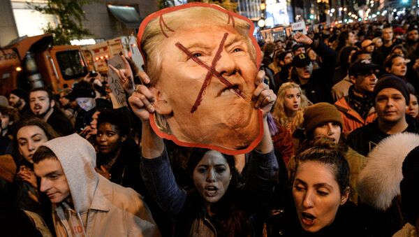 biểu tình phản đối Trump - Sputnik Việt Nam