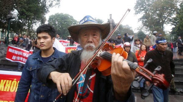 Việt Nam: An ninh dẹp cuộc biểu tình chống Trung Quốc - Sputnik Việt Nam