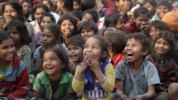 Trẻ em nghèo, Ấn Độ. - Sputnik Việt Nam