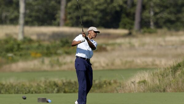 Obama đánh golf - Sputnik Việt Nam