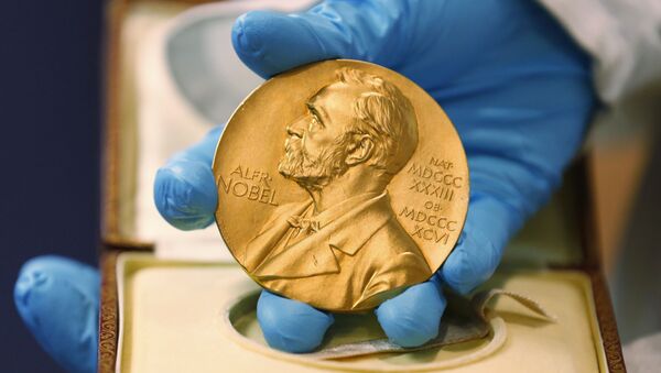 huy chương được trao cho người chiến thắng giải thưởng Nobel - Sputnik Việt Nam