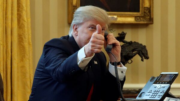 Ông Trump tiến hành điện đàm với Tổng thống Putin - Sputnik Việt Nam