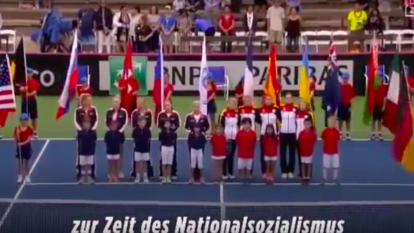 Quốc ca của Đức Quốc xã được cử hành tại trận đấu quần vợt ở Hoa Kỳ - Sputnik Việt Nam