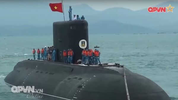 Quân chủng Hải quân đã tổ chức Lễ giao nhận tàu ngầm Kilo Bà Rịa - Vũng Tàu - Sputnik Việt Nam