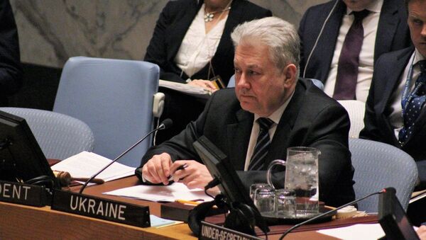 Владимир Ельченко на заседании СБ ООН по Украине - Sputnik Việt Nam