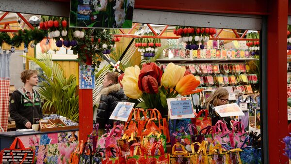 A flower market in Amsterdam - Sputnik Việt Nam
