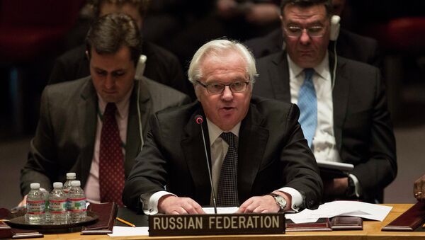 Russia's Permanent Representative to the United Nations Vitaly Churkin - Sputnik Việt Nam