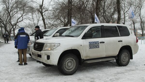 xe của sứ mệnh OSCE ở Donbass - Sputnik Việt Nam