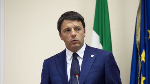 Thủ tướng Italia Matteo Renzi - Sputnik Việt Nam