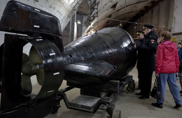 Mô hình ngư lôi với đầu đạn hạt nhân. - Sputnik Việt Nam