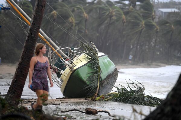 Hậu quả của cơn bão “Debbie” tại Australia. - Sputnik Việt Nam