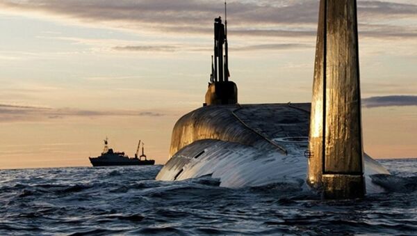 Tàu ngầm nguyên tử chiến lược Nga. - Sputnik Việt Nam
