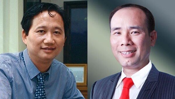 Trịnh Xuân Thanh và Vũ Đức Thuận - 2 trong số hàng loạt cựu sếp PVC bị khởi tố. - Sputnik Việt Nam