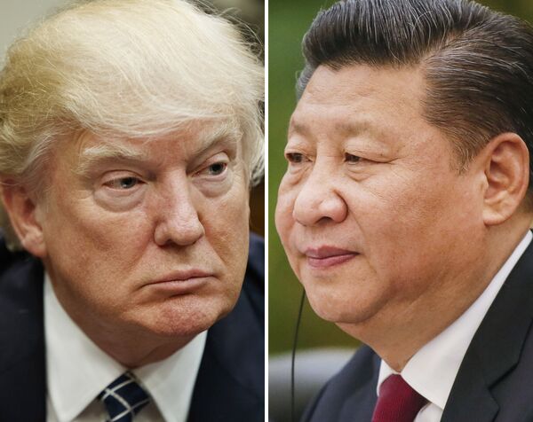 Donald Trump và Tập Cận Bình Donald Trump và Tập Cận Bình - Sputnik Việt Nam
