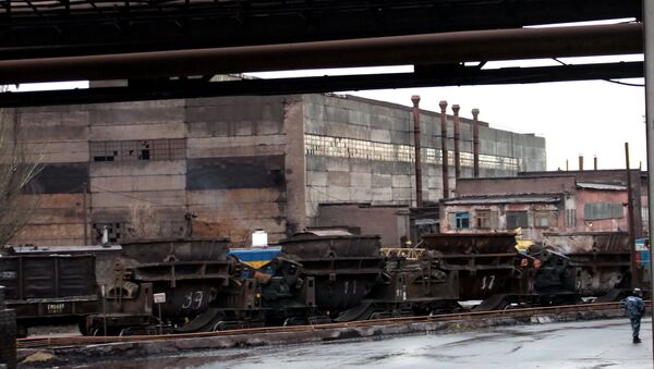 Енакиевский металлургический завод остановил свою работу в Донецкой области - Sputnik Việt Nam