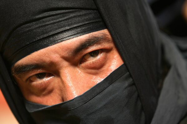 A Japanese Iga-ryu Ninja poses after a performance during a Japanese Cultural Festival in Hong Kong (File) A Japanese Iga-ryu Ninja poses after a performance during a Japanese Cultural Festival in Hong Kong (File) - Sputnik Việt Nam