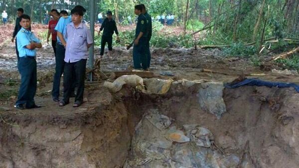 Hố chôn tập thể liệt sĩ vừa được phát hiện - Sputnik Việt Nam