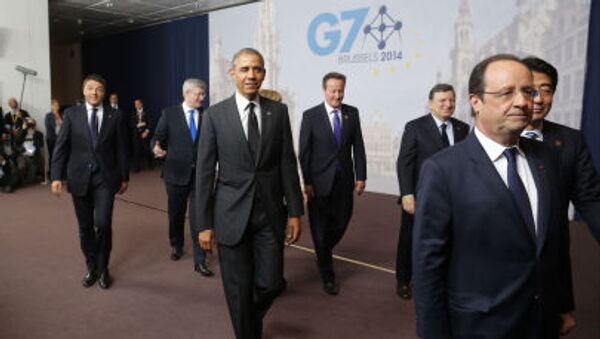 Hội nghị thượng đỉnh G-7 tại Brussels, 2014 - Sputnik Việt Nam