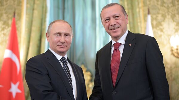 ông Erdogan và ông Putin  - Sputnik Việt Nam