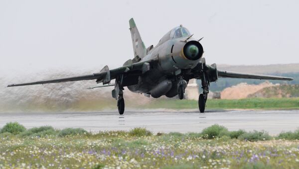 Syrian Air Forces resume flights from Ash Sha'irat air base - Sputnik Việt Nam