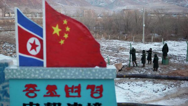 China North Korea Border - Sputnik Việt Nam