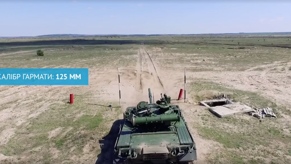Poroshenko phái xe tăng đến Donbass (Video) - Sputnik Việt Nam