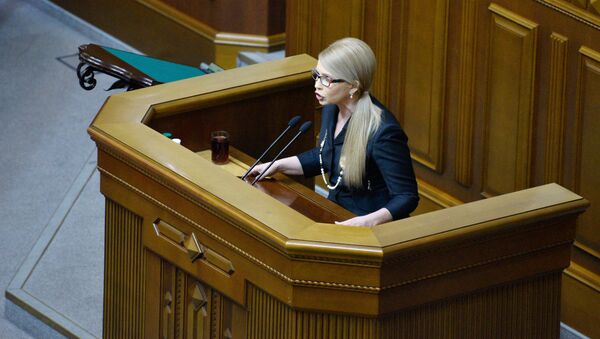Nhà lãnh đạo đảng đối lập Ukraine Tổ quốc Yulia Tymoshenko - Sputnik Việt Nam