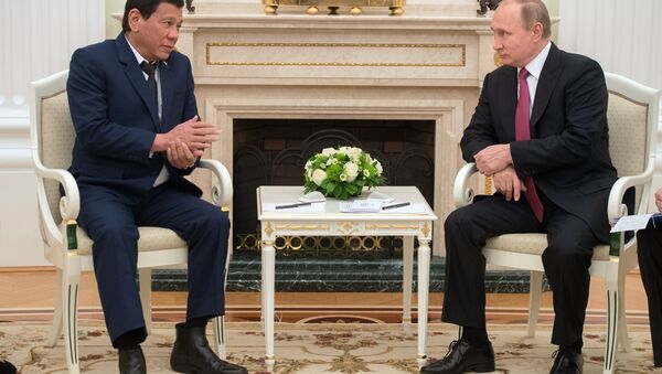 Президент РФ В. Путин встретился с президентом Филиппин Р. Дутерте - Sputnik Việt Nam