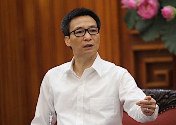 Phó thủ tướng Vũ Đức Đam phát biểu tại cuộc làm việc. Ảnh: Vinh An Phó thủ tướng Vũ Đức Đam phát biểu tại cuộc làm việc. Ảnh: Vinh An - Sputnik Việt Nam