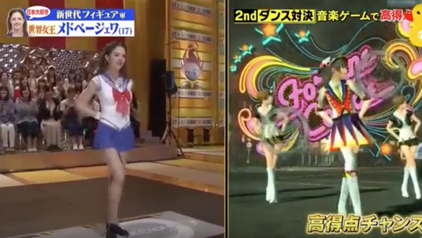 VĐV trượt băng nghệ thuật Nga vào vai Sailor Moon trên TV Nhật Bản (Video) - Sputnik Việt Nam